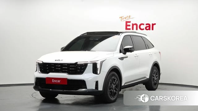 Kia The New Sorento 4th Generation 2024 Белый из Кореи