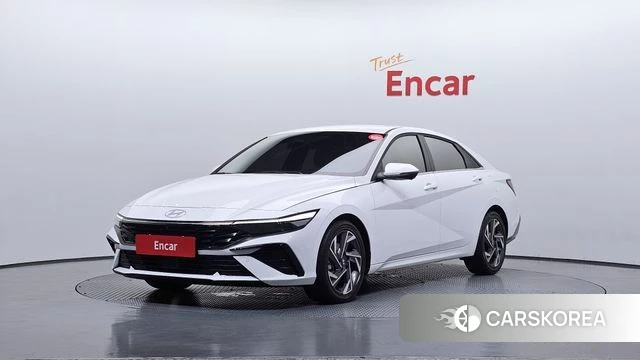 Hyundai The New Avante (CN7) 2025 Белый из Кореи