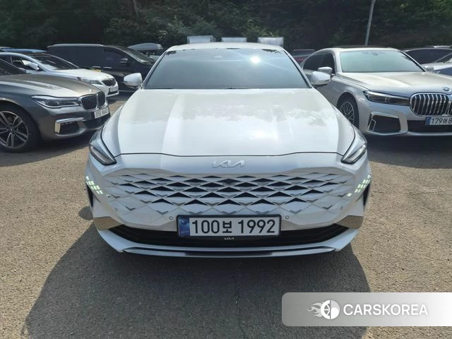 Kia K8 2021 Белый из Кореи