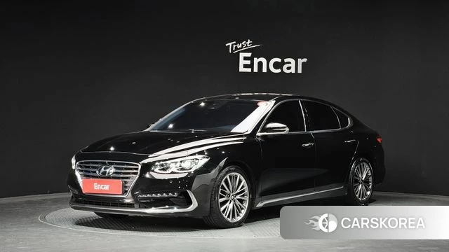 Hyundai Grandeur IG 2018 Черный из Кореи