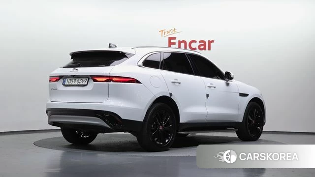 Jaguar F-PACE 2022 Белый из Кореи
