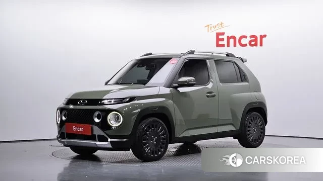 Hyundai Casper 2022 Темно-зеленый из Кореи