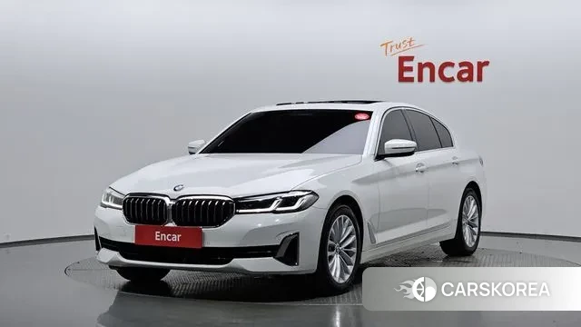 BMW 5 Series (G30) 2021 Белый из Кореи