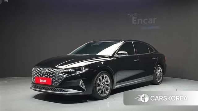 Hyundai The New Grandeur IG Hybrid 2019 Черный из Кореи