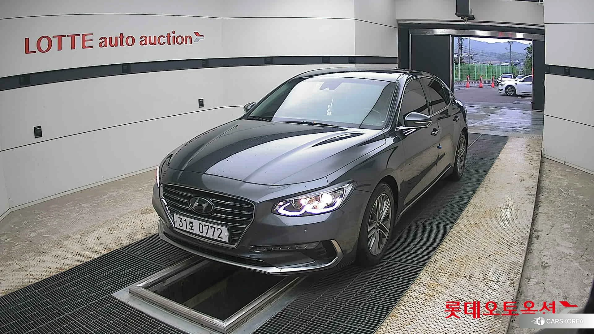 Hyundai Grandeur 2019 Nocturne Gray из Кореи