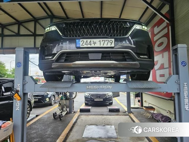 Kia Carnival 4th generation 2023 Серый из Кореи