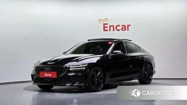 Genesis The New G70 2023 Черный из Кореи
