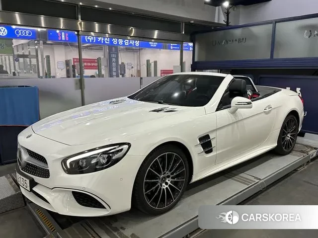 Mercedes-Benz New SL-Class 2019 Белый из Кореи