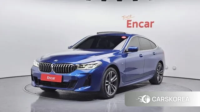 BMW 6 Series GT (G32) 2021 Синий из Кореи