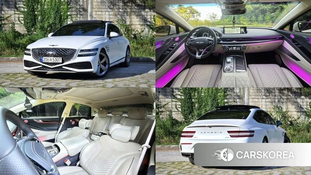 Genesis G80 (RG3) 2023 Белый из Кореи