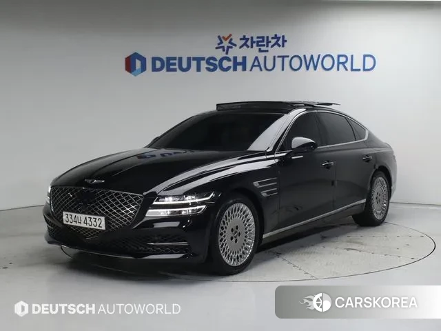 Genesis G80 (RG3) 2020 Черный из Кореи