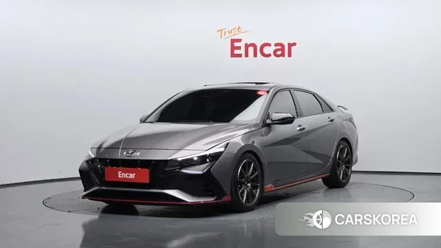 Hyundai Avante (CN7) 2022 Серый из Кореи