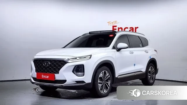 Hyundai Santa Fe TM 2018 Белый из Кореи