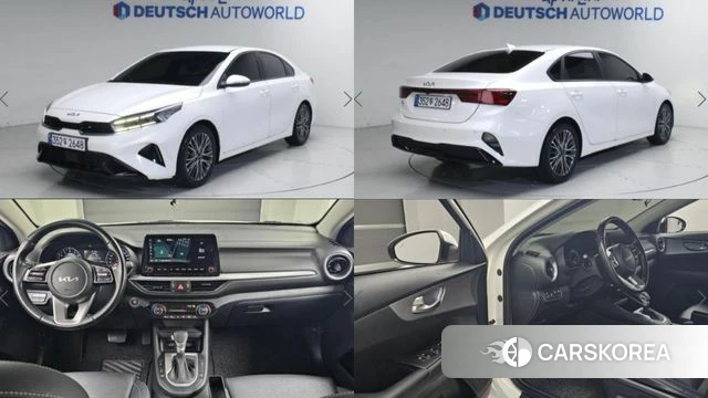 Kia The New K3 2nd generation 2021 Белый из Кореи