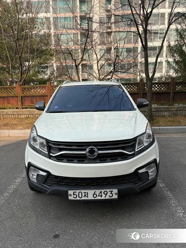 Ssangyong New Style Korando C 2018 Белый из Кореи