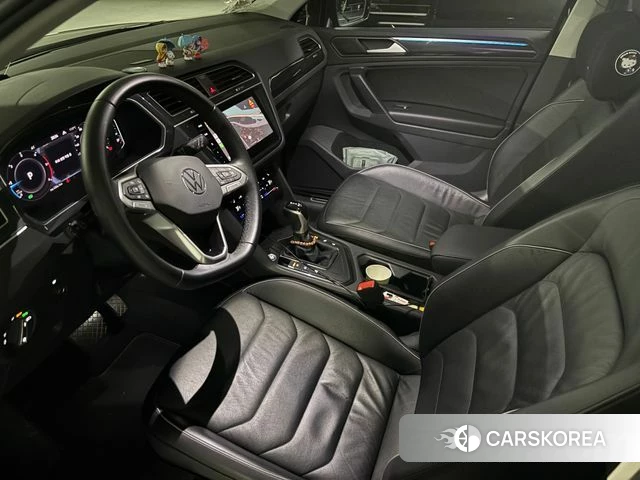 Volkswagen Tiguan second Generation 2021 Черный из Кореи
