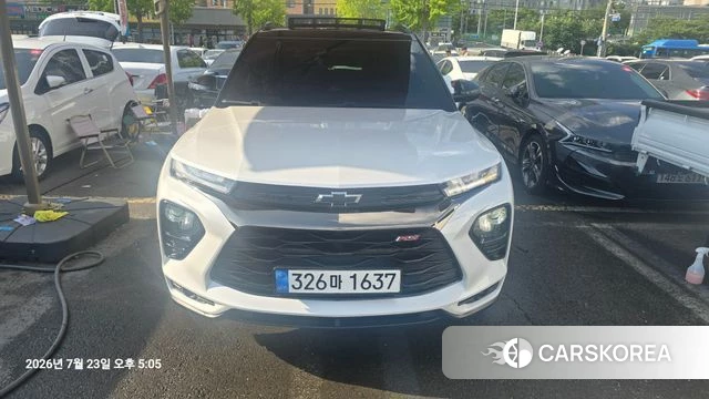 Chevrolet (GM Daewoo) Trailblazer 2022 Белый из Кореи