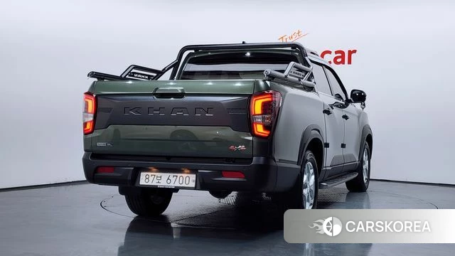 Ssangyong The New Rexton Sports Cannes 2021 Темно-зеленый из Кореи