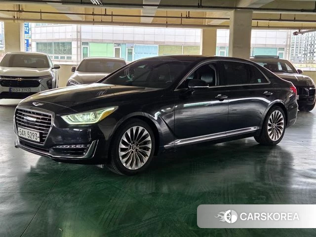 Genesis EQ900 2018 Черный из Кореи