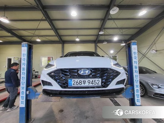 Hyundai Sonata (DN8) 2022 Белый из Кореи