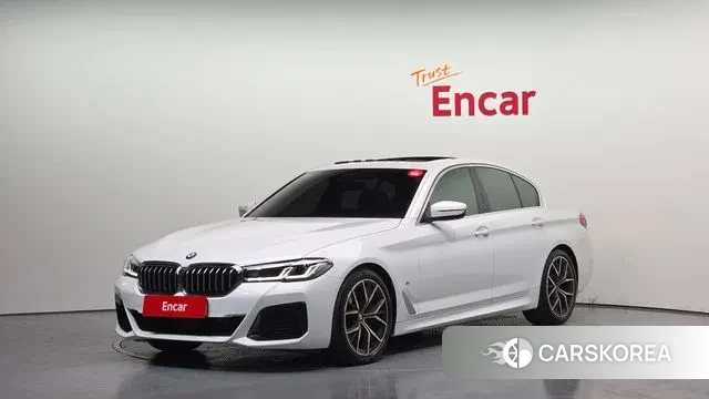 BMW 5 Series (G30) 2021 Белый из Кореи