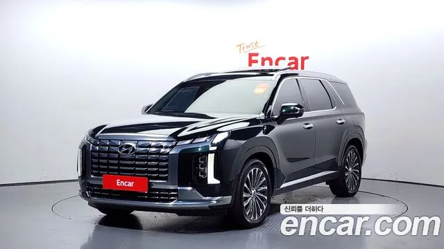 Hyundai The New Palisade 2023 Темно-зеленый из Кореи