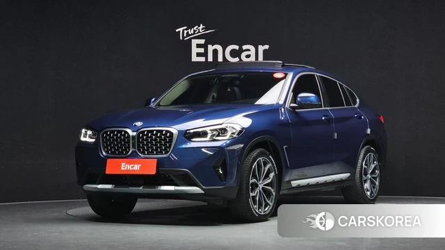 BMW X4 (G02) 2025 Синий из Кореи