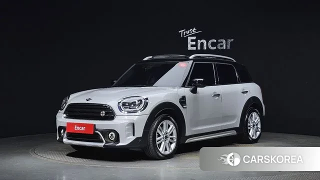 Mini Cooper Countryman 2021 Серебристо-серый из Кореи