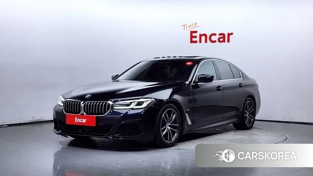 BMW 5 Series (G30) 2022 Черный из Кореи