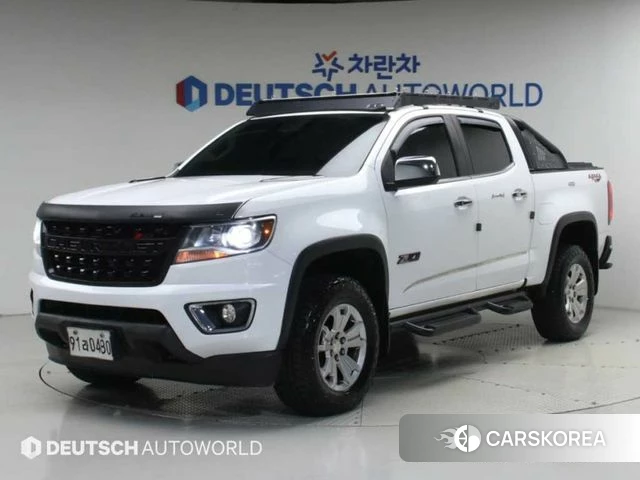 Chevrolet (GM Daewoo) Colorado 2019 Белый из Кореи