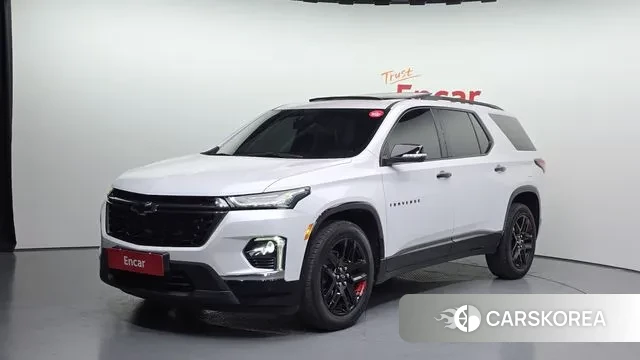 Chevrolet (GM Daewoo) Traverse 2022 Белый из Кореи