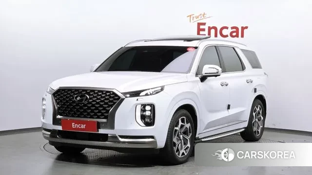 Hyundai Palisade 2022 Белый из Кореи