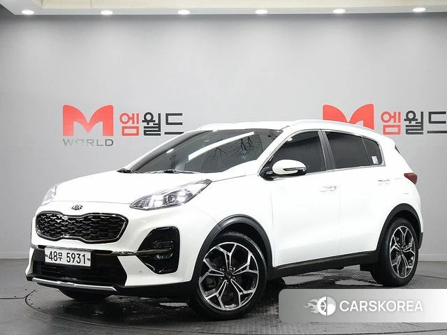 Kia Sportage The Bold 2018 Белый из Кореи