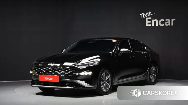 Kia K8 Hybrid 2023 Черный из Кореи