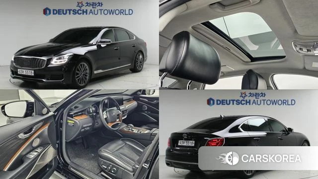 Kia More K9 2018 Черный из Кореи