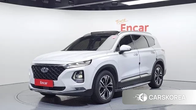 Hyundai Santa Fe TM 2018 Белый из Кореи