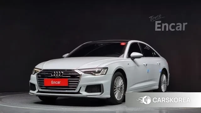 Audi A6 (C8) 2021 Белый из Кореи