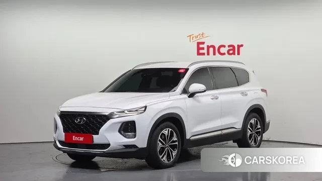 Hyundai Santa Fe TM 2018 Белый из Кореи