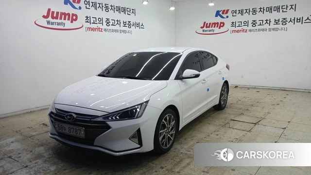 Hyundai The New Avante AD 2019 Белый из Кореи