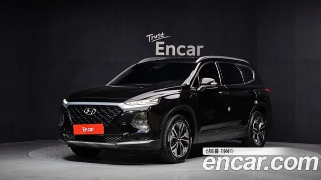 Hyundai Santa Fe TM 2018 Черный из Кореи
