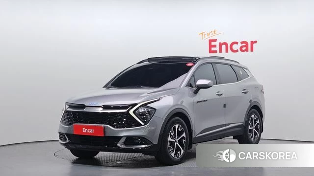 Kia Sportage 5th Generation Hybrid 2022 Серебристо-серый из Кореи