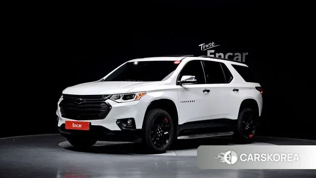 Chevrolet (GM Daewoo) Traverse 2020 Белый из Кореи