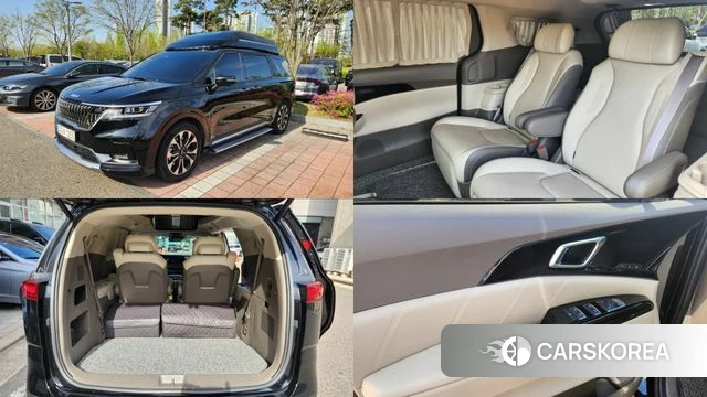Kia Carnival 4th generation 2022 Черный из Кореи