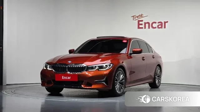 BMW 3 Series (G20) 2020 Оранжевый из Кореи