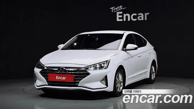 Hyundai The New Avante AD 2019 Белый из Кореи