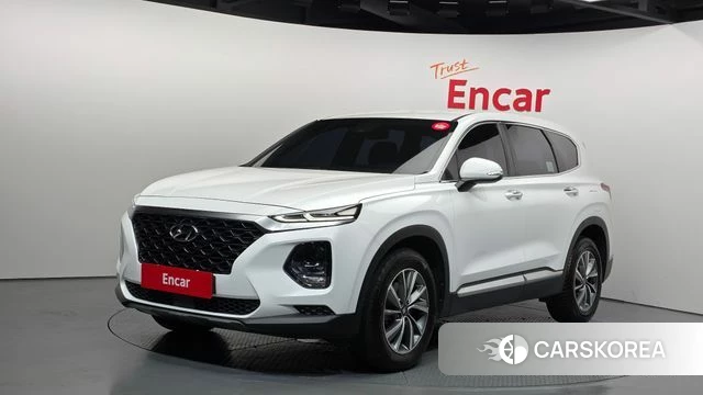 Hyundai Santa Fe TM 2019 Белый из Кореи
