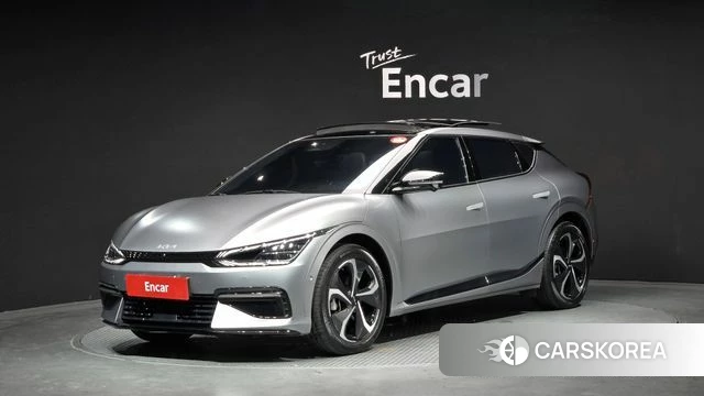 Kia EV6 2022 Серый из Кореи