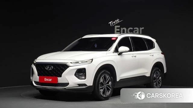Hyundai Santa Fe TM 2018 Белый из Кореи