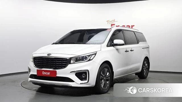 Kia The New Carnival 2019 Белый из Кореи