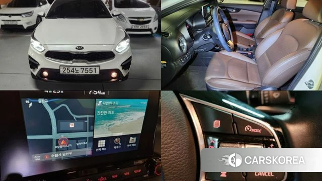 Kia Come New K3 2020 Белый из Кореи
